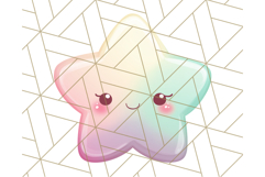 Kawaii Weather Clipart PNG, Cute Pastel Weather Icons Product Image 4