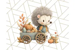 Whimsy Woods Harvest Festival Clipart PNG Files Product Image 4