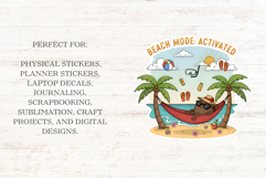 Summer Beach Stickers Product Image 2
