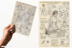 Ephemera Wedding Junk Journal Pages - Junk Journal Pack Product Image 4