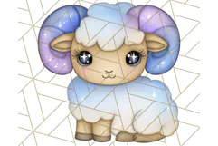 Zodiac Buddies Clipart PNG, Cute Astrology Clip Art Product Image 4