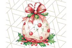 Christmas Dinosaur PNG Clipart, Cute Dino Holiday Art Png Product Image 4