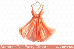 Summer Tea Party Clipart Product Image 1