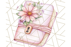 Bookish Fairy PNG Clipart, Whimsical Reading Elements Png Product Image 4