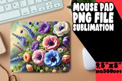 COZY MOUSE PAD SUBLIMATION MAGIC, Flower Product Image 1