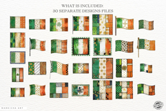 St Patricks Irish Flag Clipart Product Image 3