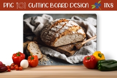 Bread Cutting Board Design, Food Cutting Board Template Product Image 1
