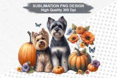 Halloween Dog - Halloween clipart Sublimation PNG Design Product Image 1