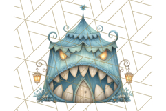 Midnight Monster Camp Out Clipart PNG, Halloween Png Product Image 4