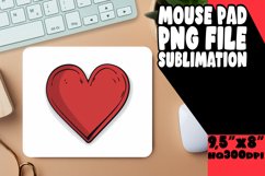 Heartfelt Valentine's Mouse Pad Product Image 1