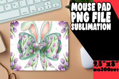 JOYFUL MOUSE PAD PNG ART, Easter Bunny Product Image 1