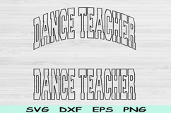 Dance Mom Svg Cut Files, Dance Mom Png, Dance Mama Svg Files Product Image 1