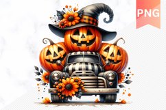 Halloween Gnome Sublimation - Clipart PNG Design Product Image 1