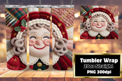 Customizable Sublimation Tumbler 20oz , Holiday Pets Product Image 1