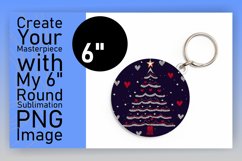 Trendy Round Design Sublimation Artwork , Holiday Product Image 1