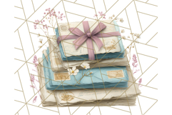 Vintage Cottagecore PNG Clipart, Phones Teacups Home Decor Product Image 4