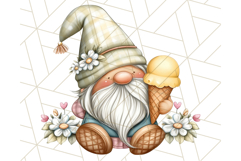 Summer Garden Gnomes Clipart PNG, Summer Country Gnomes Png Product Image 4
