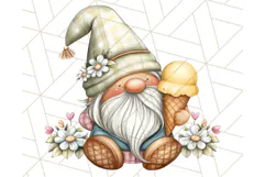 Summer Garden Gnomes Clipart PNG, Summer Country Gnomes Png Product Image 4
