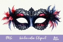 Carnival Mask PNG Gothic Smut Dark Romance Clipart Product Image 3