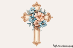 Risen Easter Clipart PNG Product Image 1