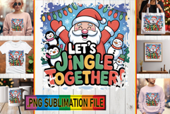 Sweet TSHIRT Magic PNG, Funny Santa Product Image 1