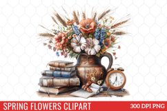 Spring Flowers Clipart Product Image 1