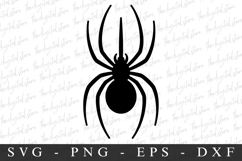 Spider Svg | Halloween Svg | Svg Cut Files Product Image 1