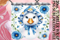 Gentle Thoughts 20oz tumbler wrap, Goose Product Image 1