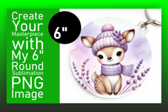 Gorgeous Circle Design for Sublimation , Cute Animals Product Image 1