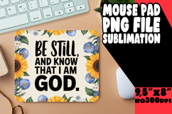 JOYFUL MOUSE PAD PNG ART, Religious Product Image 1