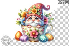 Easter Gnome Sublimation - Clipart PNG Design Product Image 1