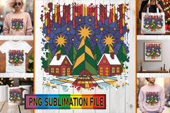 Stylish PNG Art for TSHIRTS, Winter Product Image 1