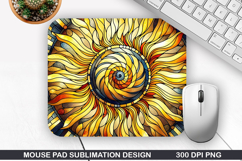 Mouse Pad Sublimation, Summer Mouse Pad PNG Design Product Image 1