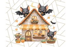 Halloween Candy Shop Clipart PNG, Trick or Treat Clip Art Product Image 4
