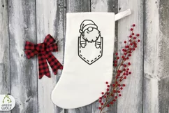 Christmas gnome svg Funny christmas t shirt svg Santa svg Product Image 5