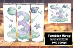 Stellar Illumination: 20oz Tumbler Wrap Designs Product Image 1