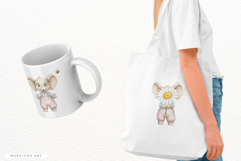 Baby Elephant in Spring PNG Product Image 4