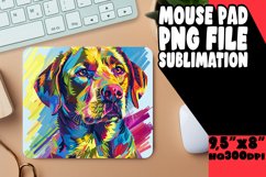 Playful Abstract Dog Wrap Sublimation Design PNG Product Image 1
