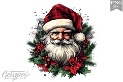 Christmas Santa Clipart Design - High Quality 300 Dpi Product Image 1