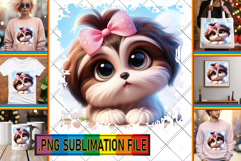 Unique PNG Designs for Gifts, 3D Dog Product Image 1