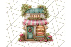 Acorn Village Clipart PNG, Fall Animal Png Product Image 4