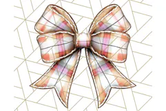 Fall Bow Clipart, Autumn Hair Bows PNG, Fall Ribbon Png Product Image 4