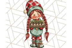 Farmer Gnome Clipart, Cute Farm Gnomes PNG Illustrations Product Image 4