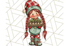 Farmer Gnome Clipart, Cute Farm Gnomes PNG Illustrations Product Image 4