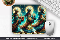 Mouse Pad Sublimation, Jesus Mouse Pad PNG Design Product Image 1