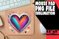 BLISSFUL MOUSE MAT FUN IDEAS, Heart Product Image 1
