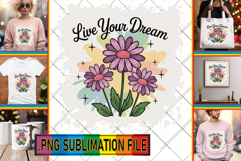 Cozy TSHIRT Art Ideas PNG, Flowers Quote Product Image 1