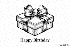 Christmas Happy Birthday Svg | Christmas Svg | Svg Cut Files Product Image 1