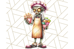 Spooky Carnival Characters Clipart PNG, Halloween Clipart Product Image 4