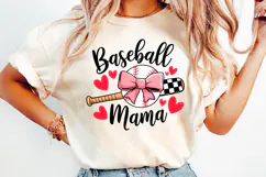Baseball Mama Svg | Baseball Mom | SVG files | Game Day Product Image 4